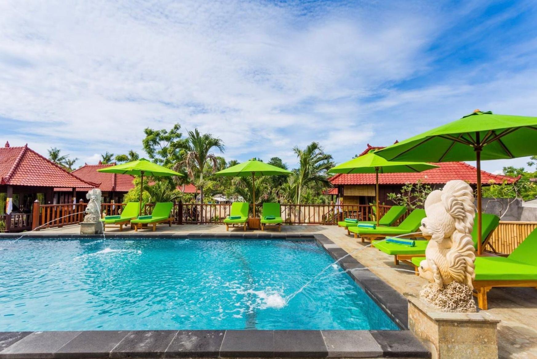 Island Cabanas Formerly Taman Sari Villa Lembongan Exteriör bild